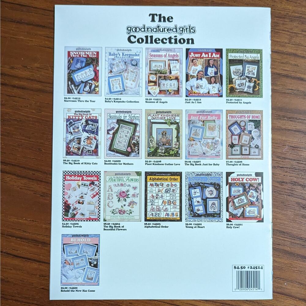 Baby's Keepsake Collection Cross Stitch Pattern Book - Picture 4 of 4